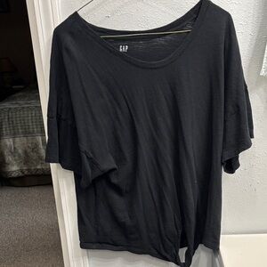GAP Classic Black Relaxed Tee